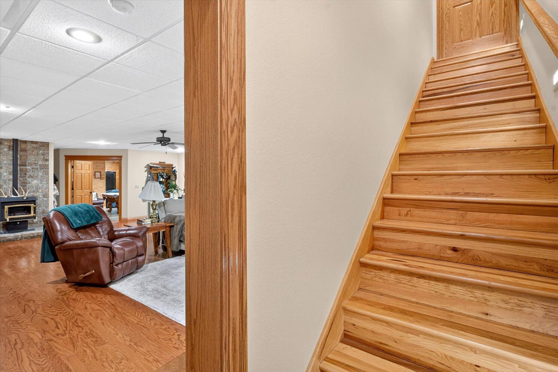 6279 N Farm Road 215, Strafford, MO 65757 055-Lower Stairs