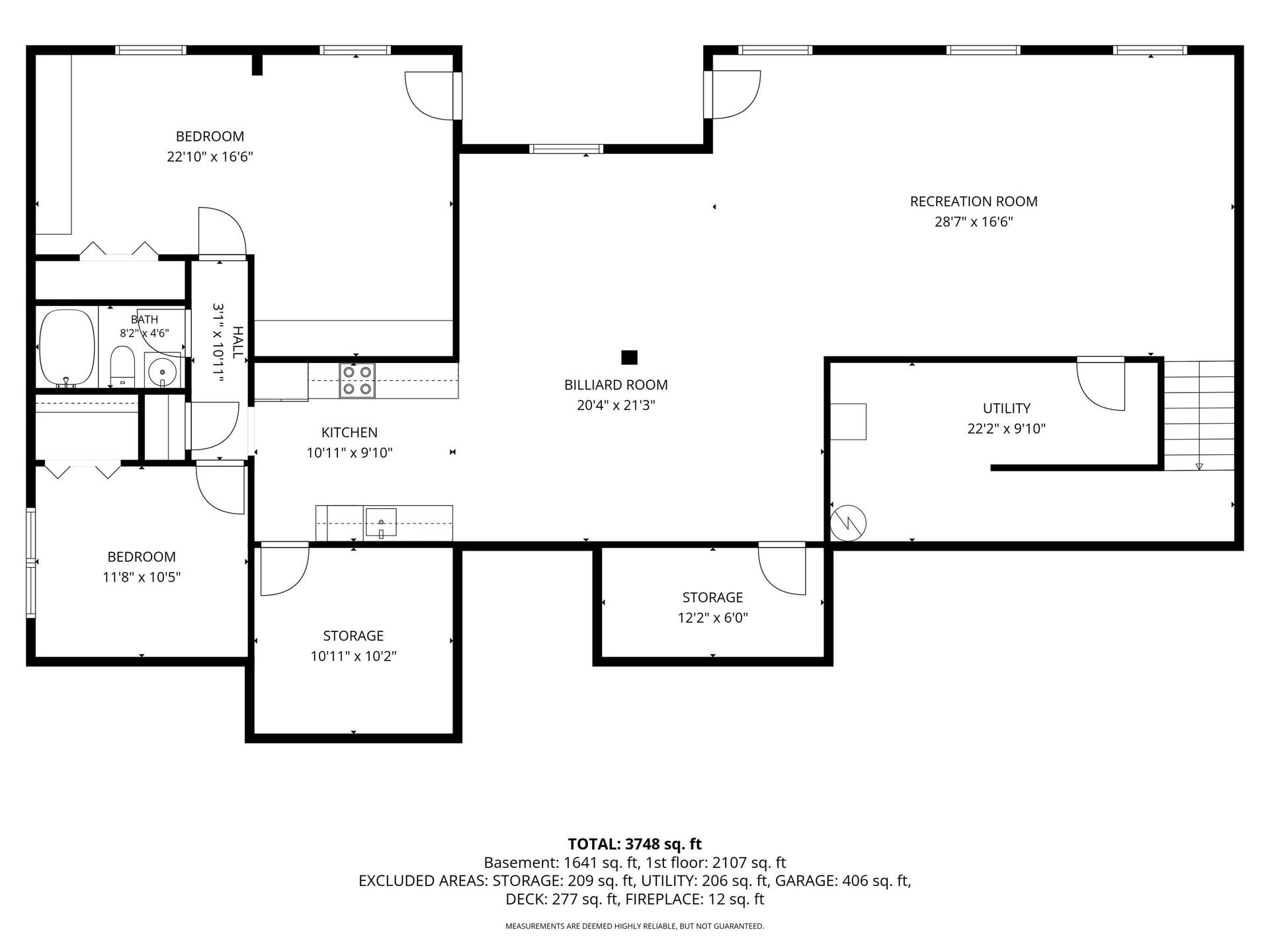24 Lands End, Kimberling City, MO 65686 24 Lands End Lower level