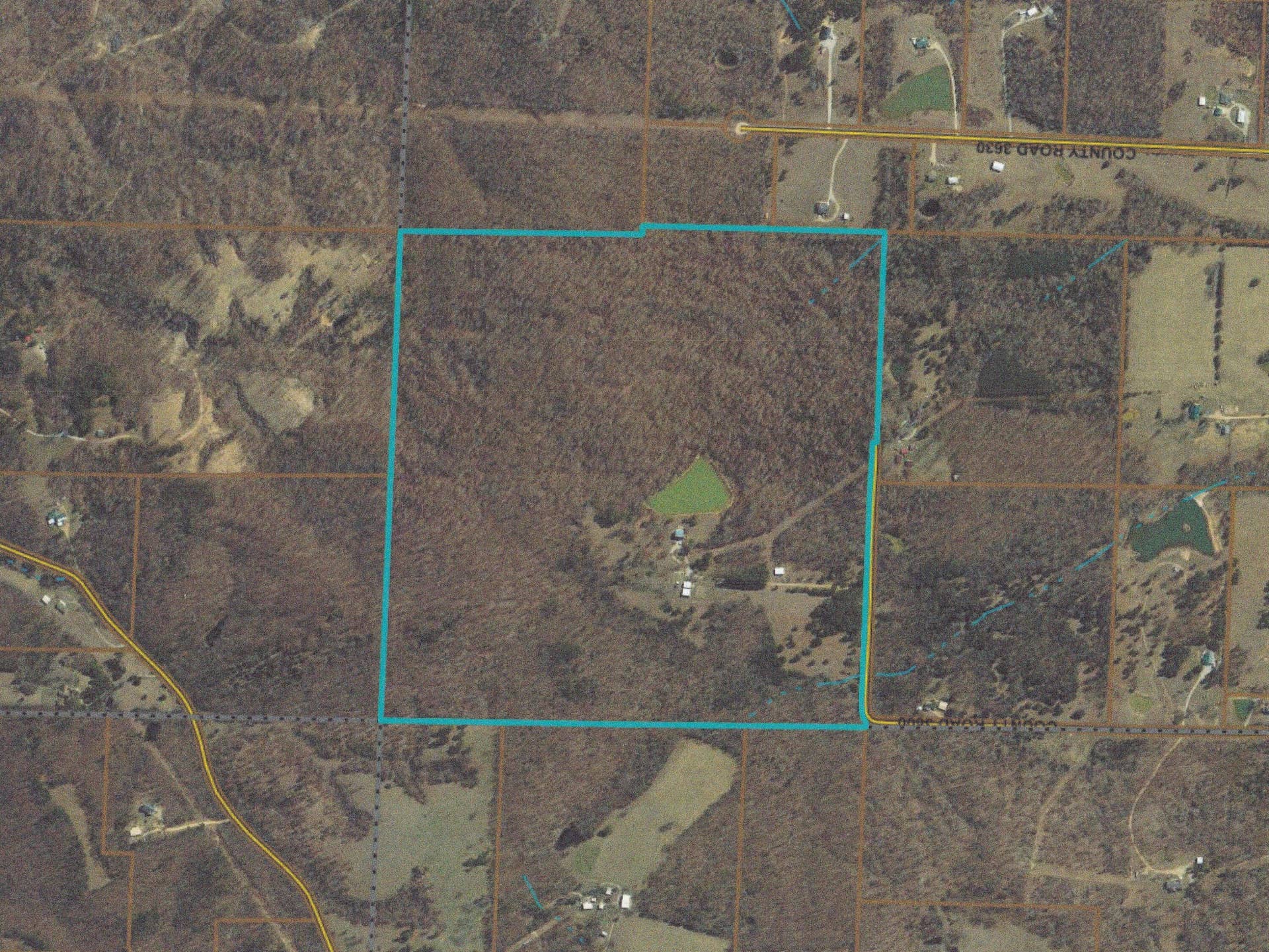 3784 County Road 3600, Willow Springs, MO 65793 aerial