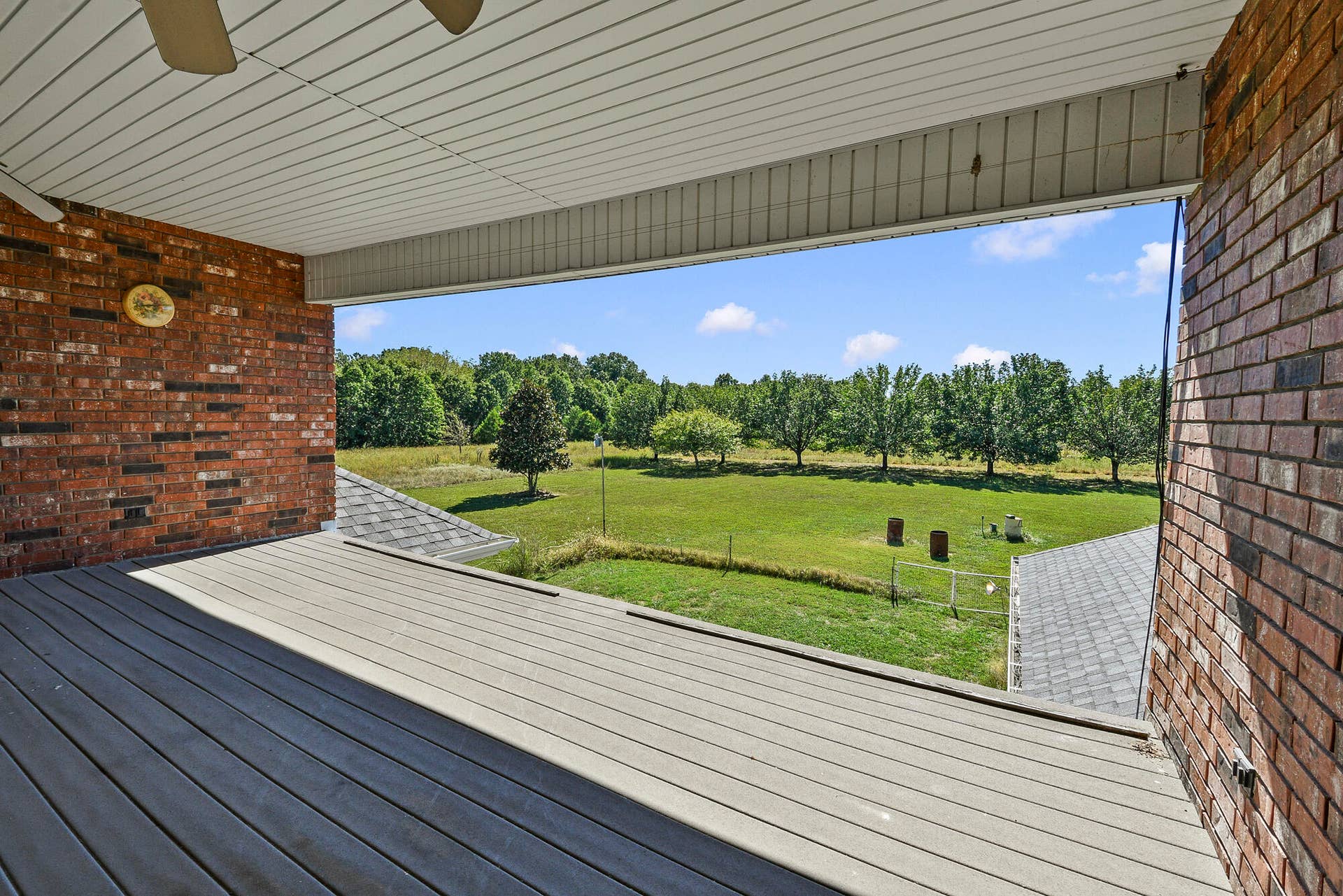 Covered deck