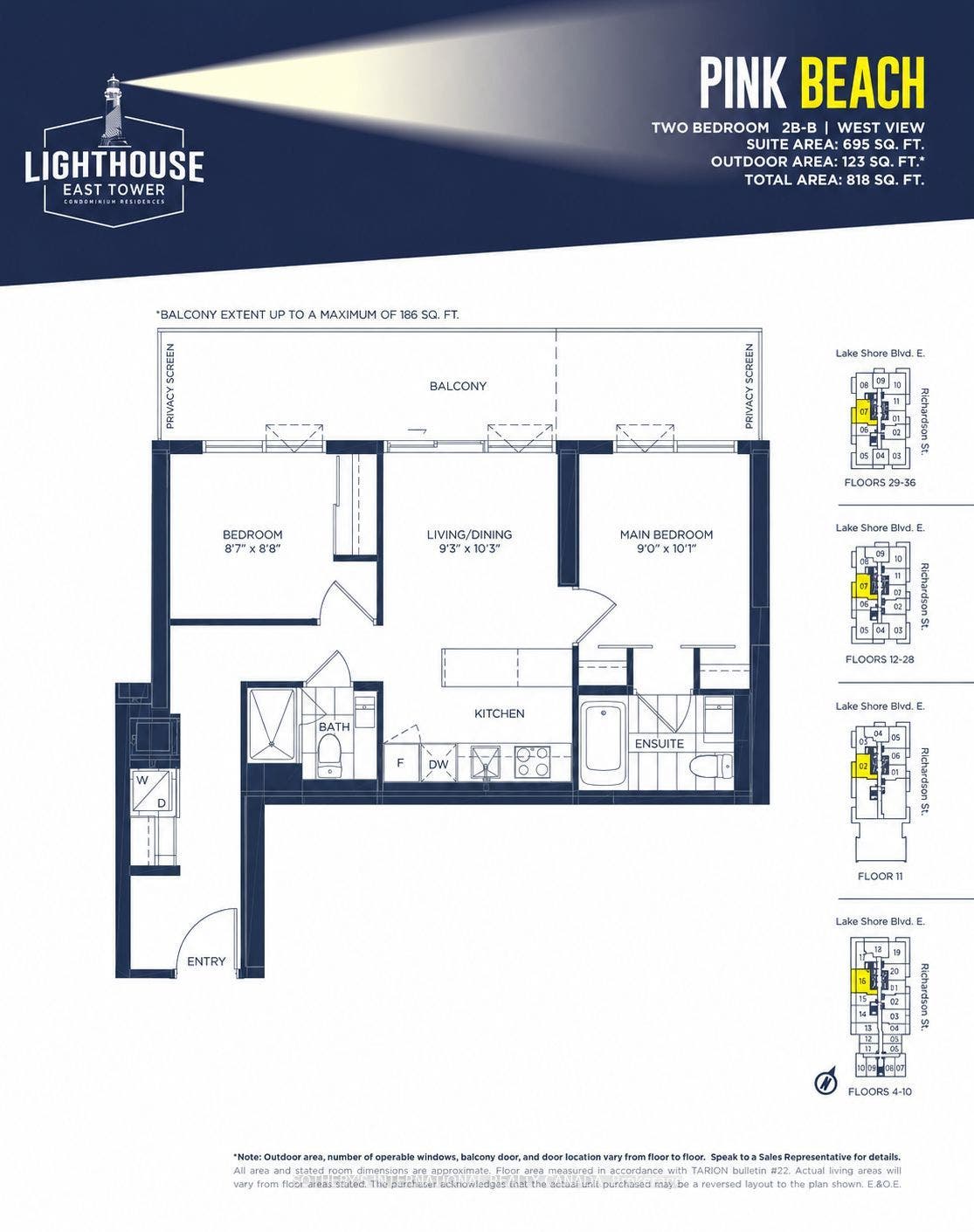 20 Richardson Street, #816, Toronto C, Toronto ON M5A 0S6 20 Richardson Street, #816, Toronto C, Toronto ON M5A 0S6