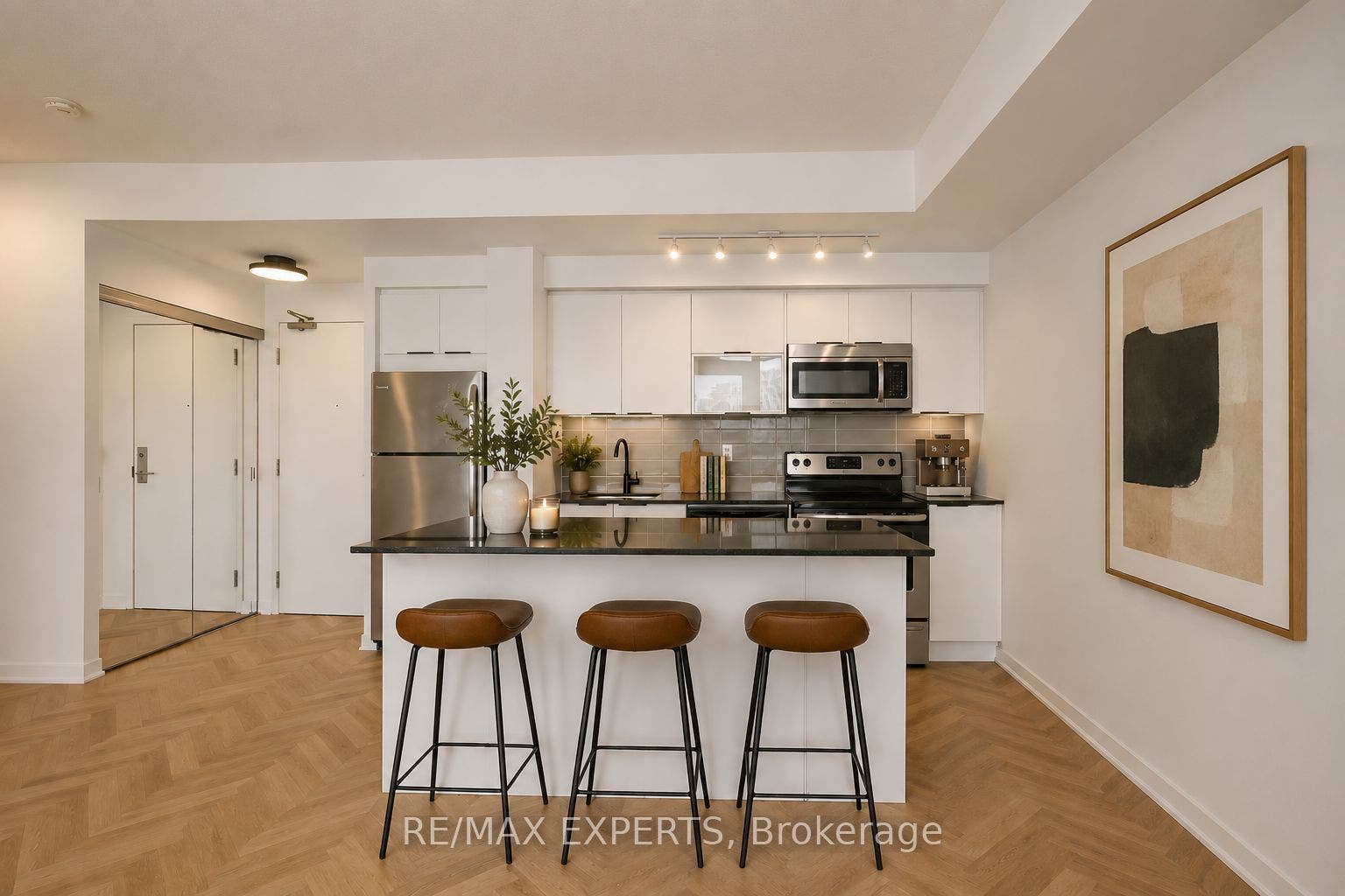 55 East Liberty Street, #715, Toronto C, Toronto ON M6K 3P9 Kitchen (Virtual Stage)