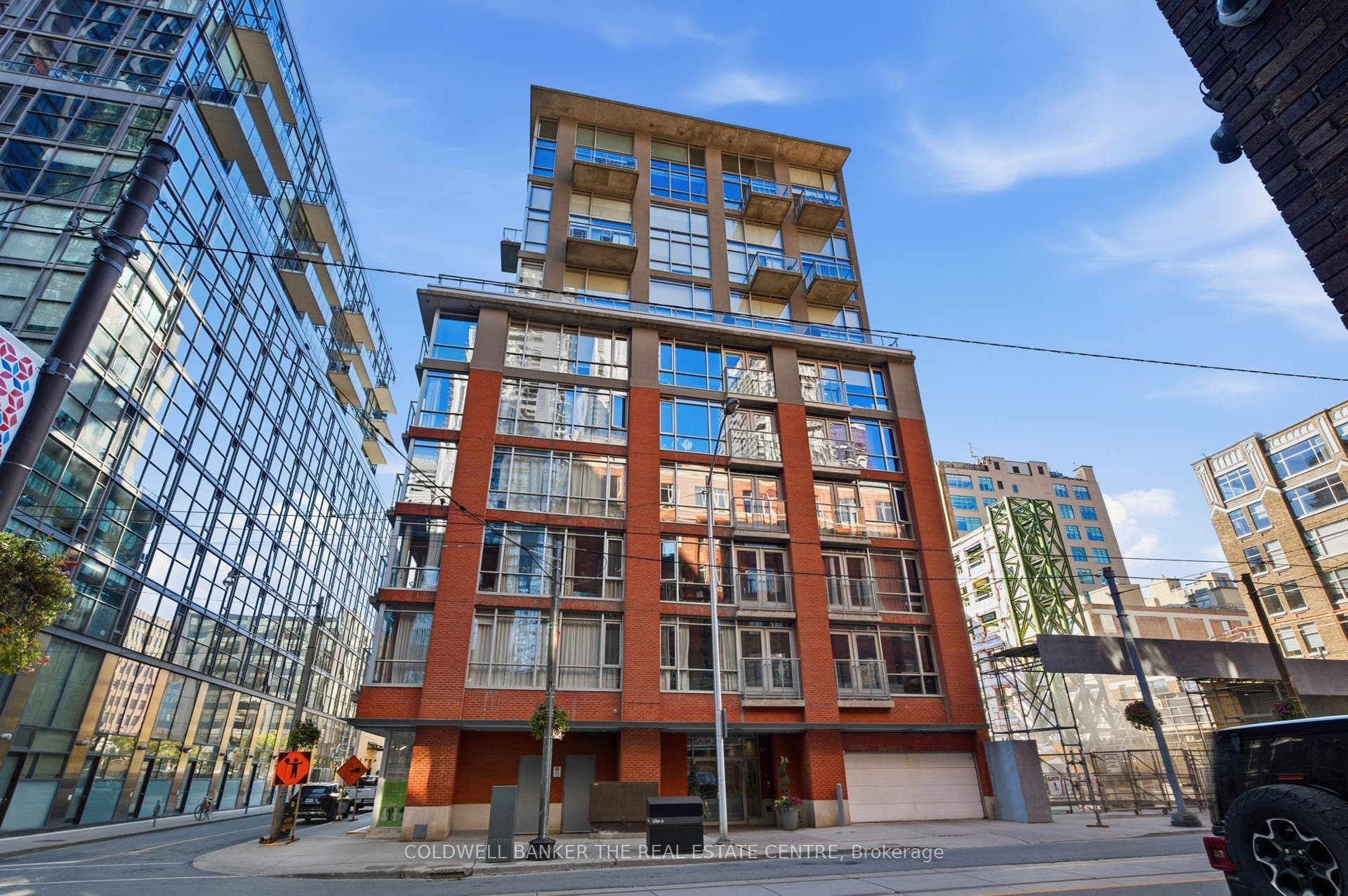 36 Charlotte Street, #501, Toronto C, Toronto ON M5V 3P7 Building Exterior and Entrance