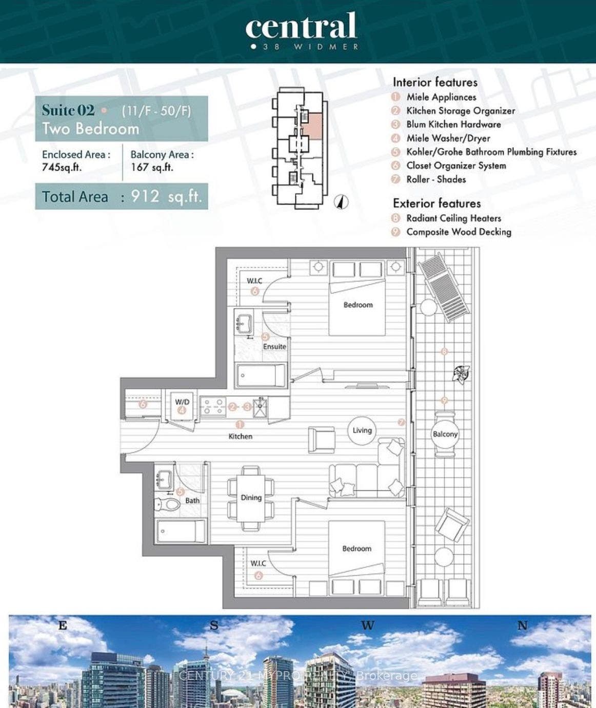 38 Widmer Street, #4202, Toronto C, Toronto ON M5V 0P7