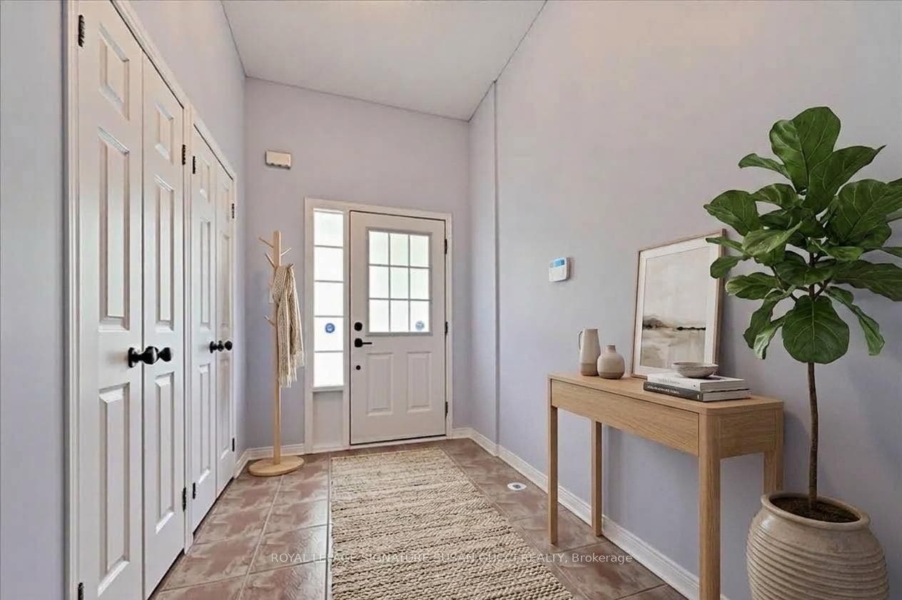 Front entry with 4 closets for ample storage