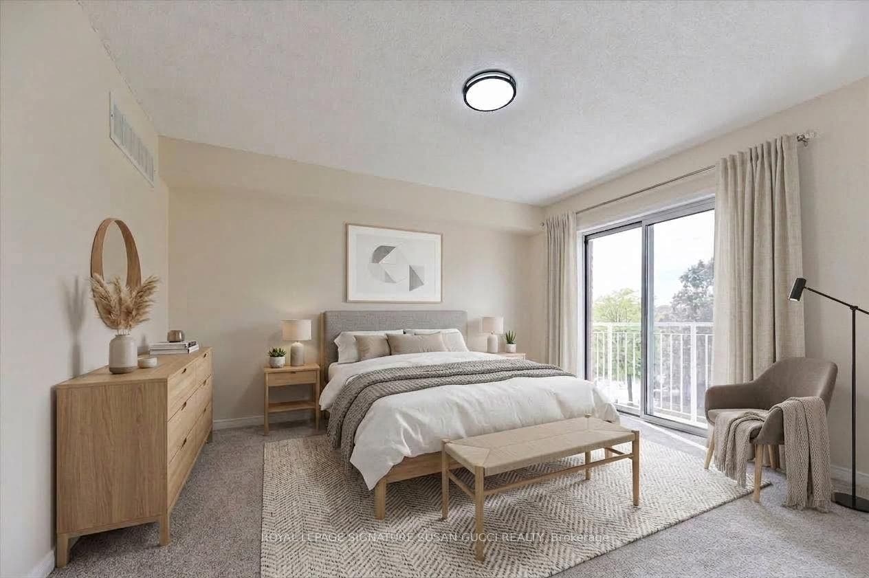 Principal bedroom facing Blair- Juliette balcony
