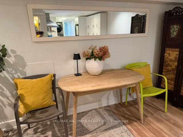 18 Pape Avenue, #basement, Toronto E, Toronto ON M4M 2V6 dining area