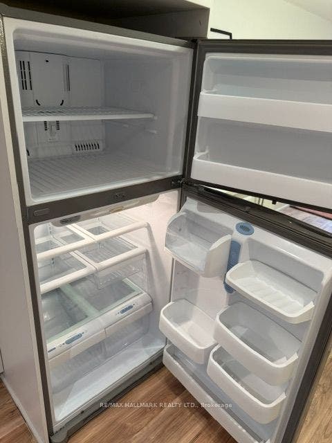 18 Pape Avenue, #basement, Toronto E, Toronto ON M4M 2V6 stainless steele 2 door fridge