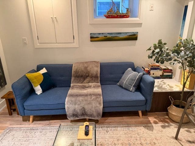 18 Pape Avenue, #basement, Toronto E, Toronto ON M4M 2V6 converts to guest bed
