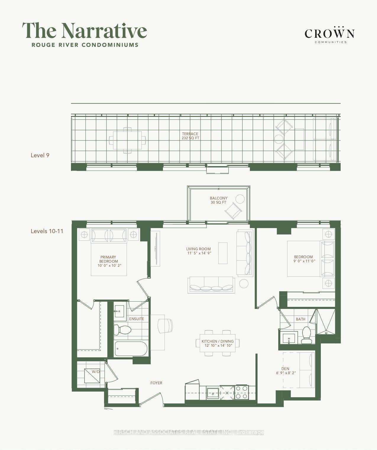 7437 Kingston Road, #1104, Toronto E, Toronto ON M1B 0E9 Builder's Floorplan