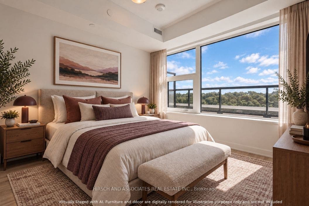 7439 Kingston Road, #409, Toronto E, Toronto ON M1B 0G1 Virtually Staged Primary Bedroom