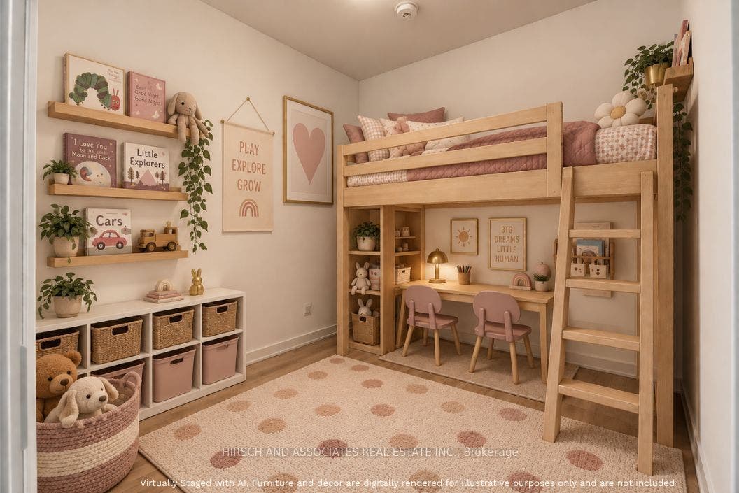7439 Kingston Road, #409, Toronto E, Toronto ON M1B 0G1 Virtually Staged Second Bedroom