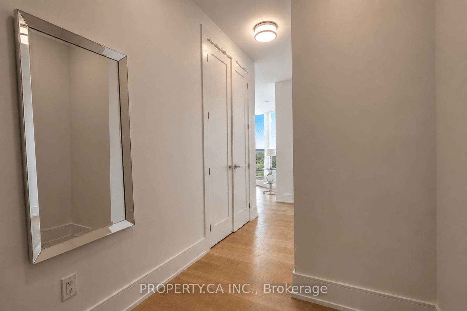 Foyer leading to unit