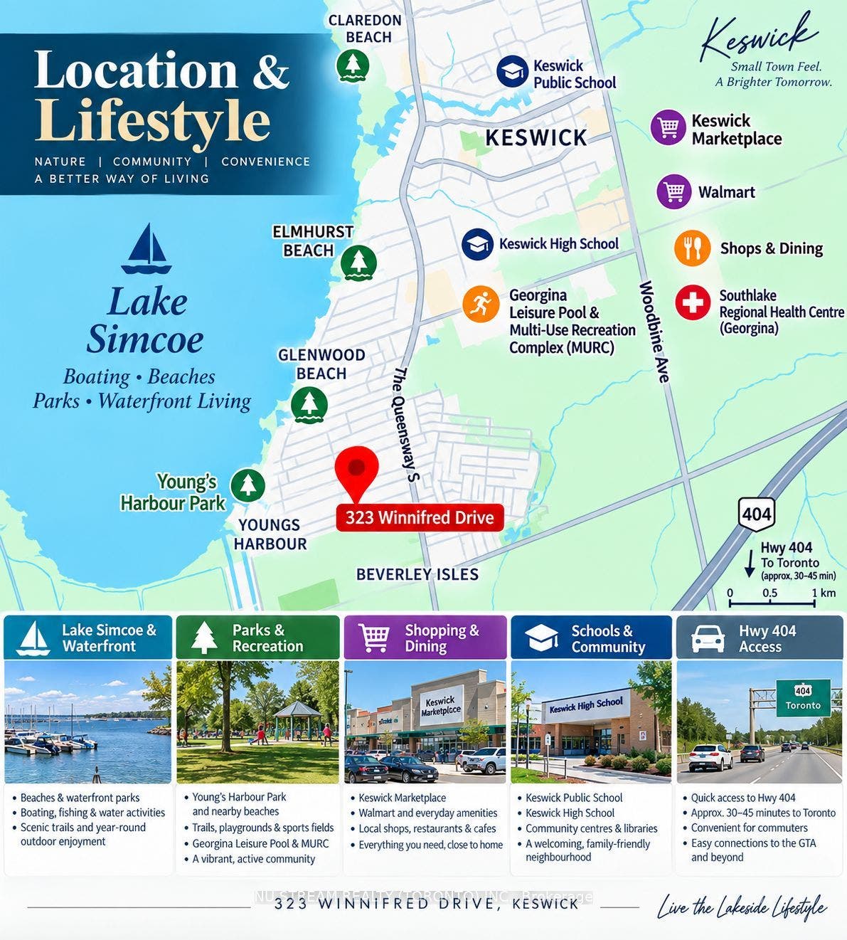323 Winnifred Drive, Georgina, York ON L4P 3B4