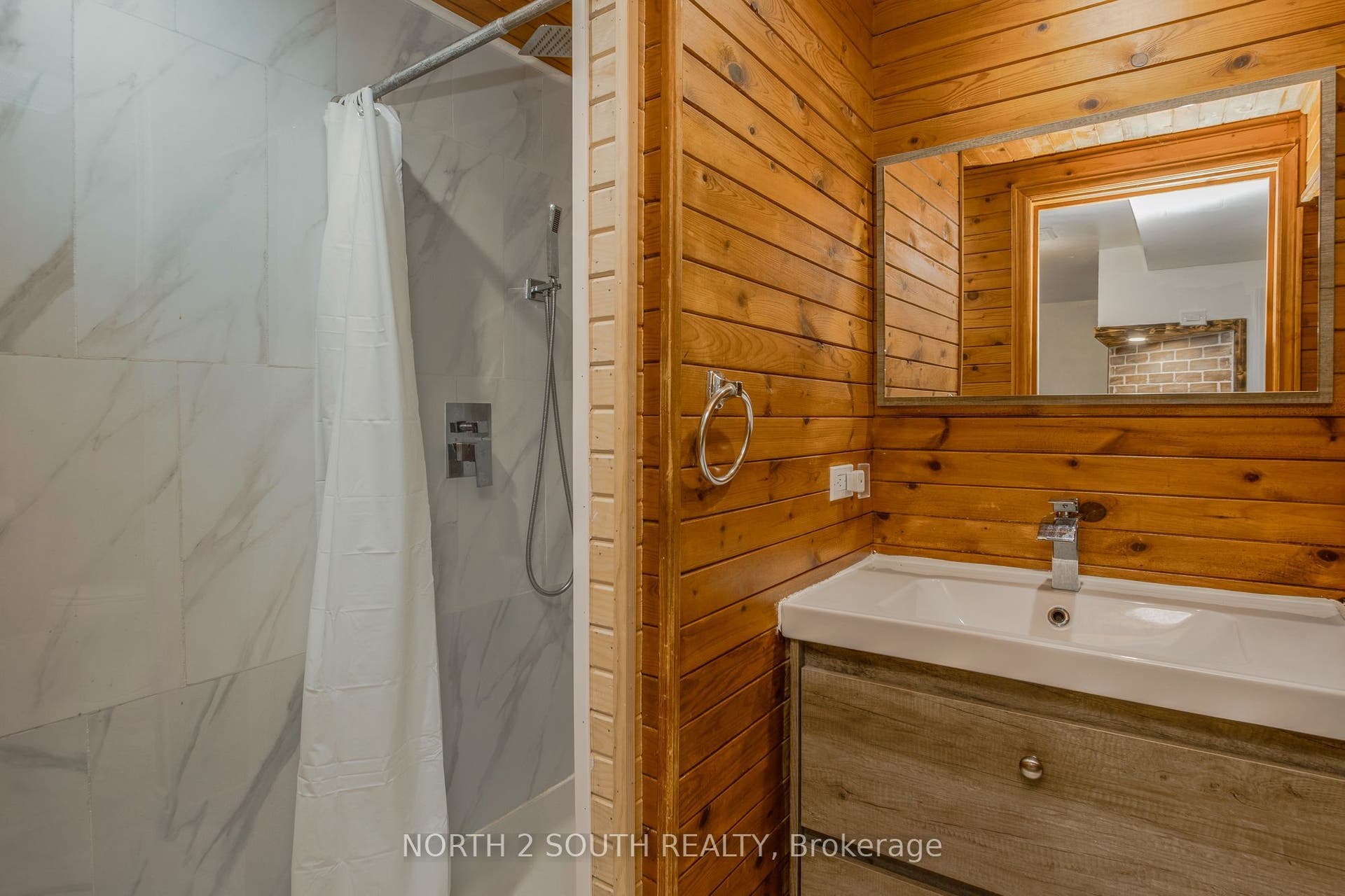 Basement Bathroom with shower