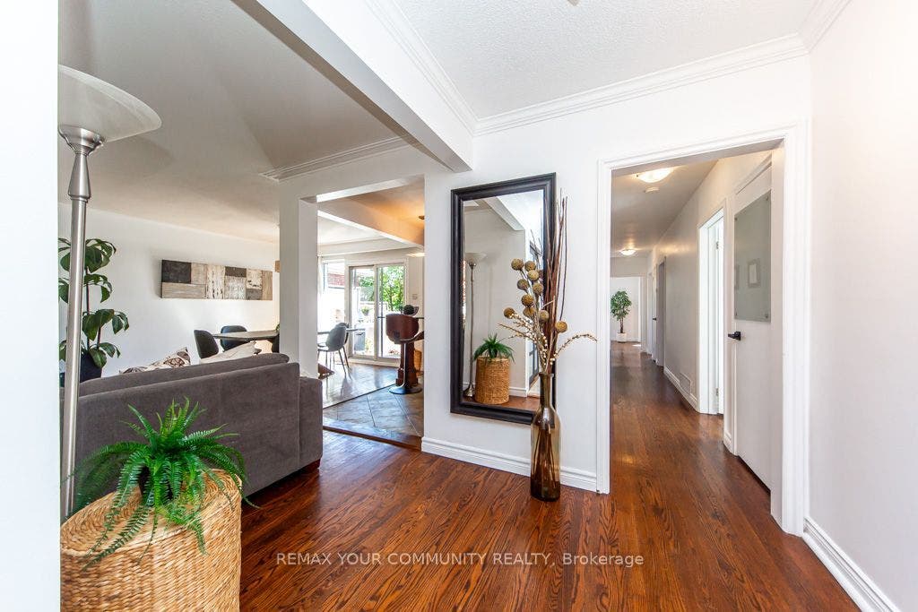 GLEAMING HARDWOOD FLOOR