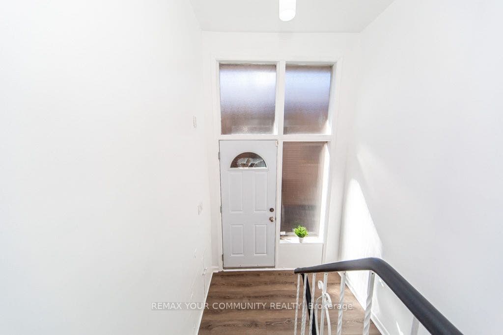 SEPARATE SIDE ENTRANCE