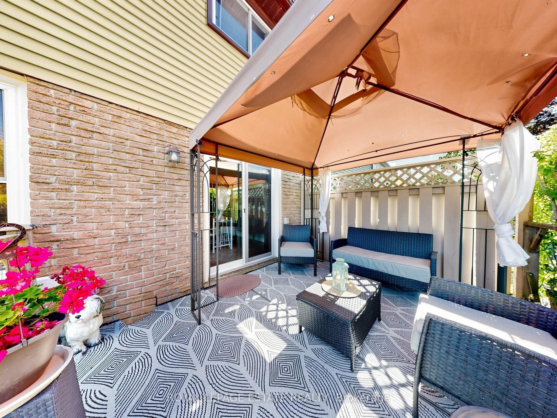 Enjoy entertaining on your covered back deck