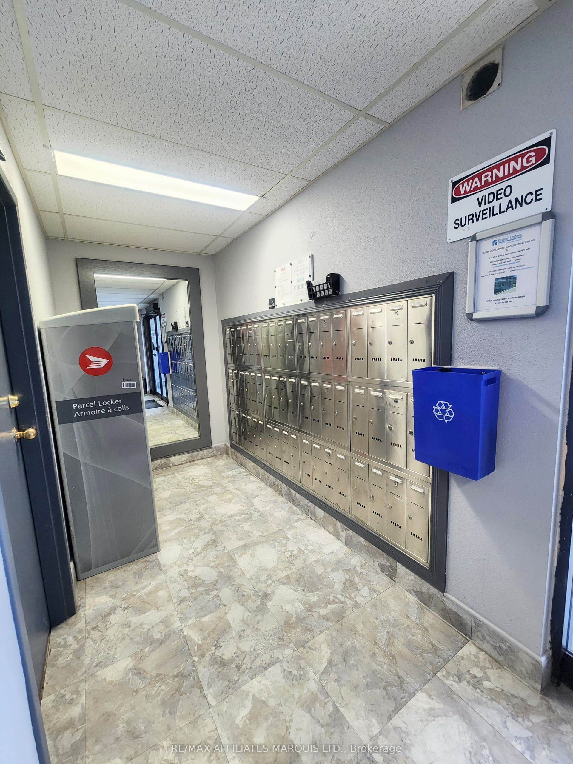 845 Kyle Court, #409, Brockville, Leeds And Grenville ON K6V 6K7 Mailboxes at Entrance
