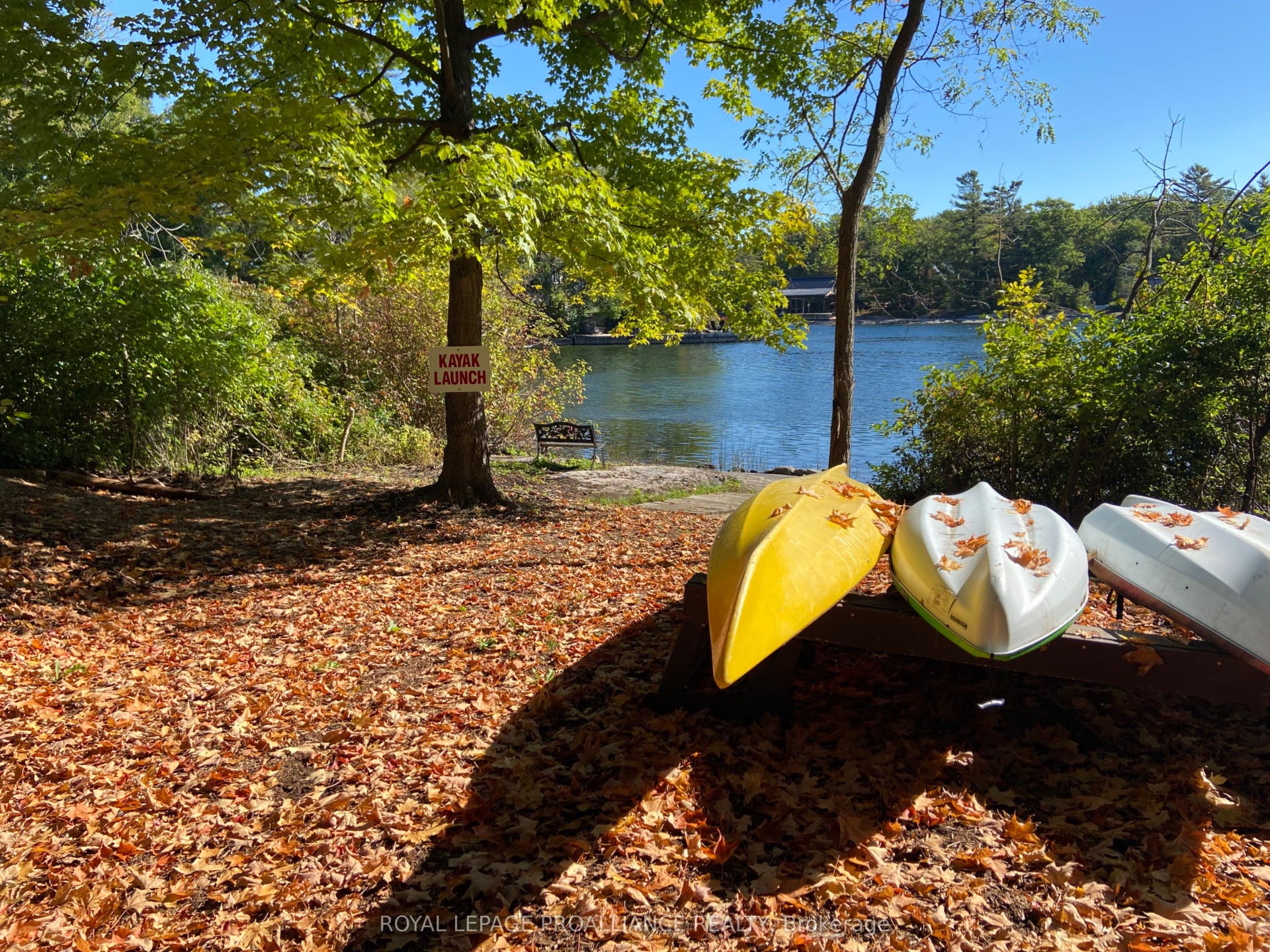 access to kayak launch