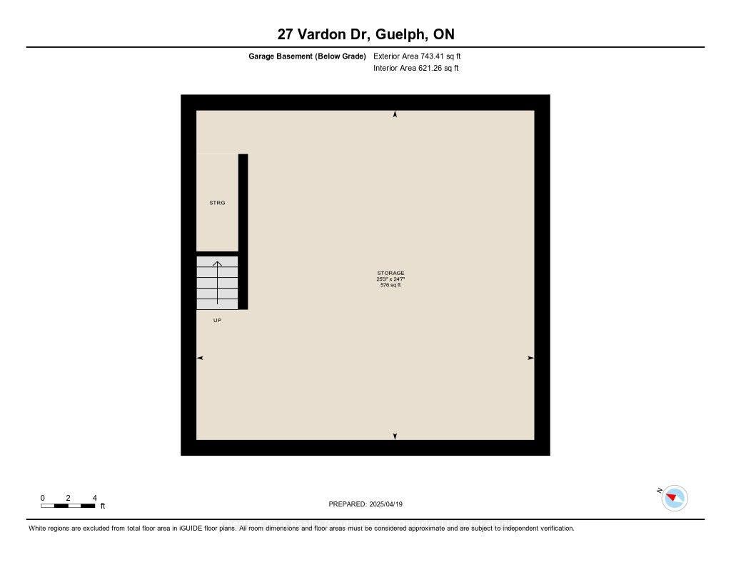 27 Vardon Drive, Guelph, Wellington ON N1G 1W8 Garage Basement