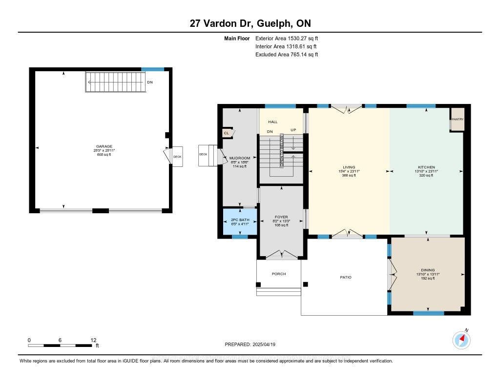 27 Vardon Drive, Guelph, Wellington ON N1G 1W8 Main Floor
