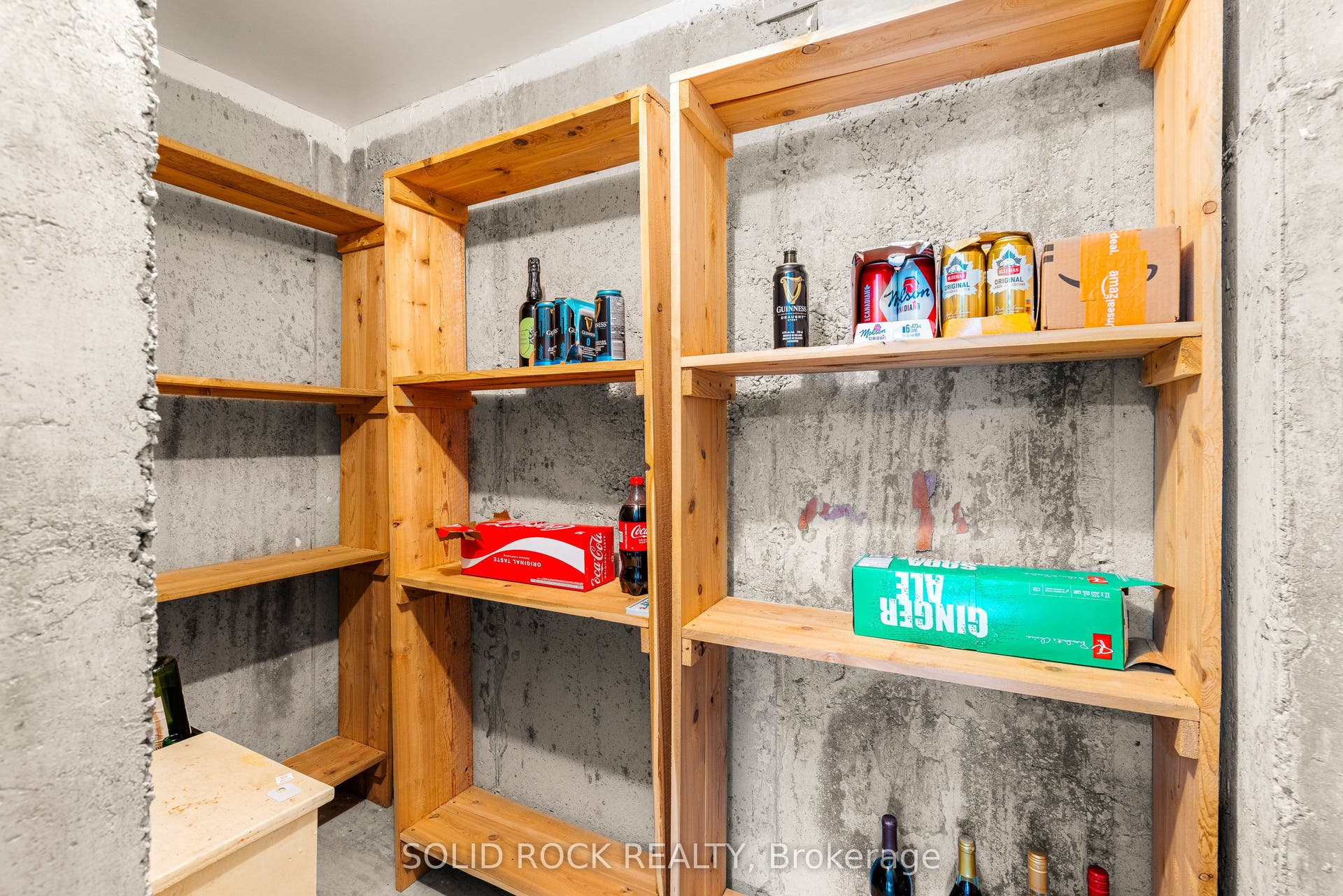 Cold store in basement