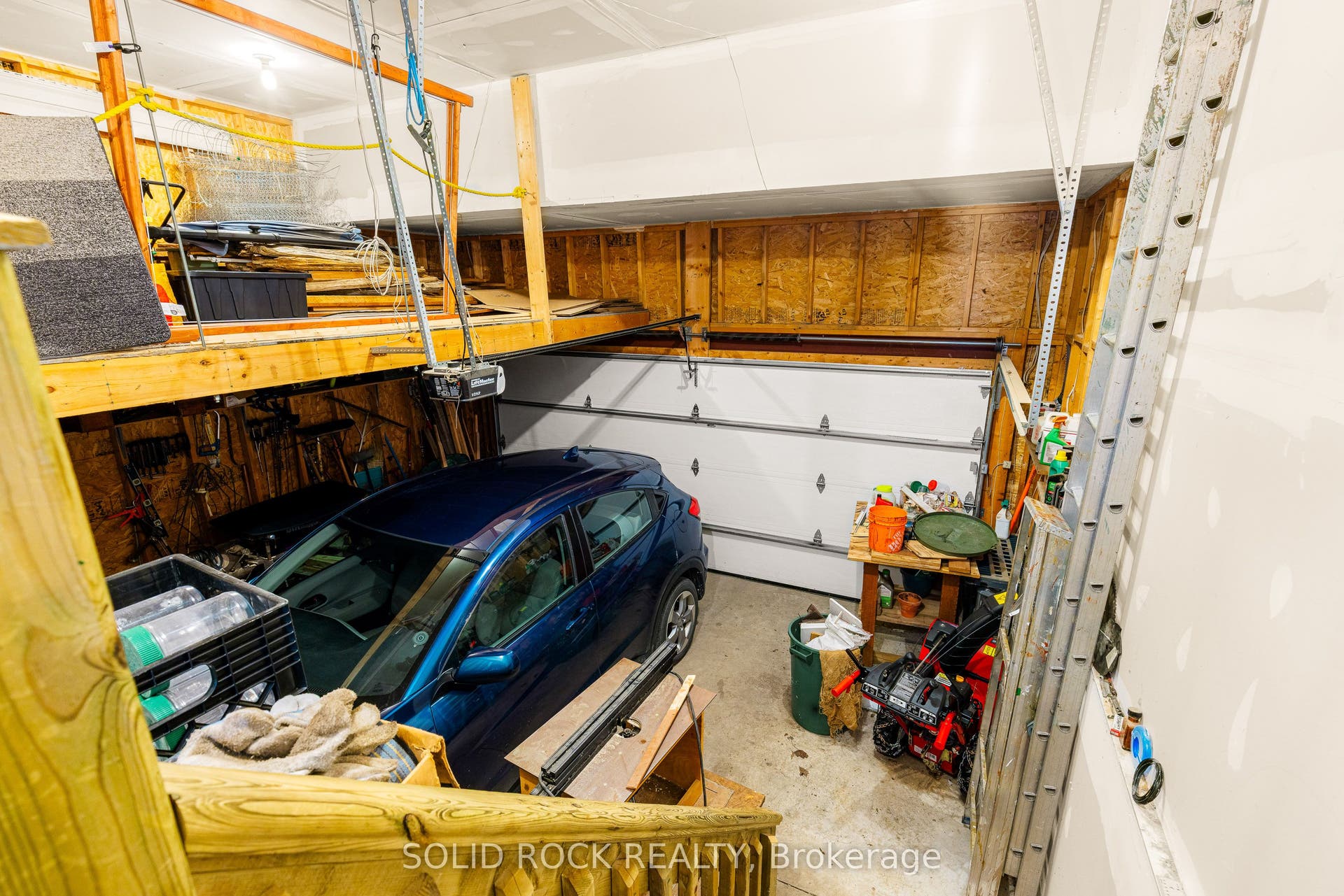Great storage in garage