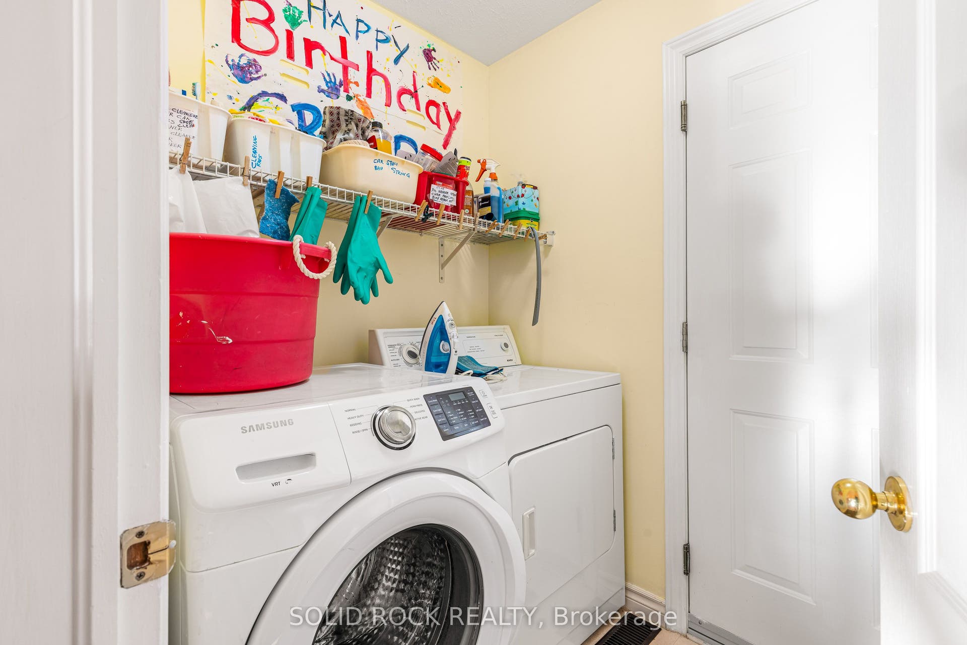 Main floor laundry