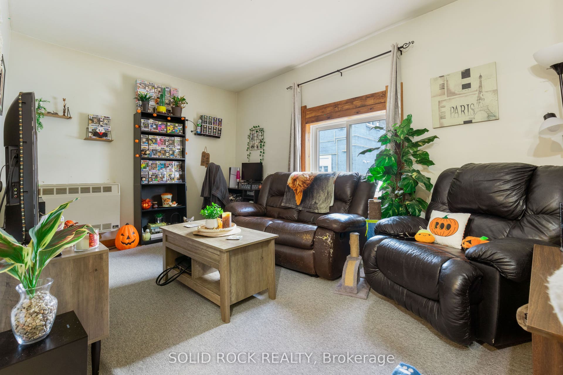 134 Prescott St, 1-bedroom apt, living room