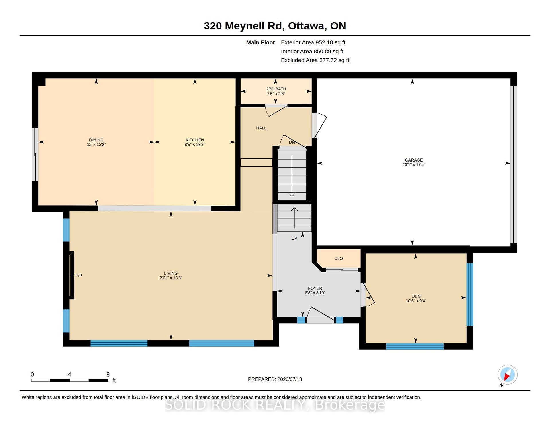 320 MEYNELL Road, Stittsville - Munster - Richmond, Ottawa ON K0A 2Z0 Floor plan-main level