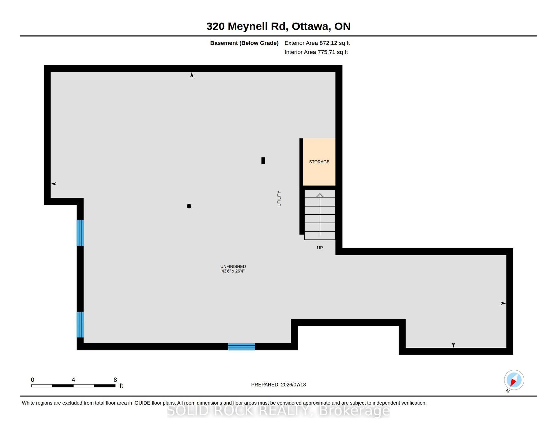 320 MEYNELL Road, Stittsville - Munster - Richmond, Ottawa ON K0A 2Z0 Floor plan-basement
