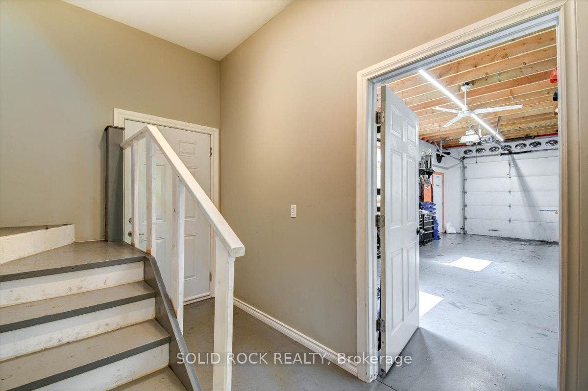 To Upper Level Loft/Separate Entrance from Garage