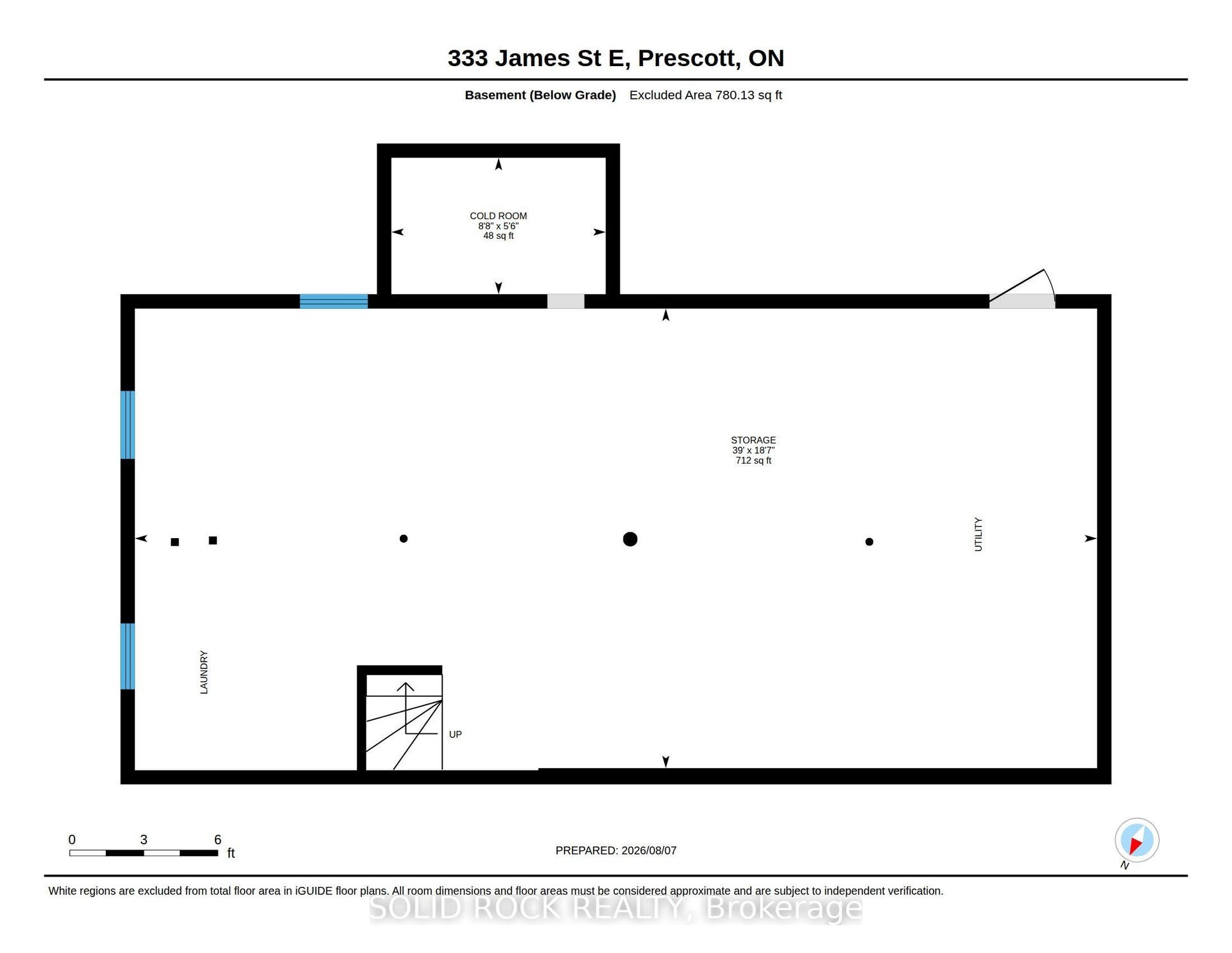 Basement floor plan
