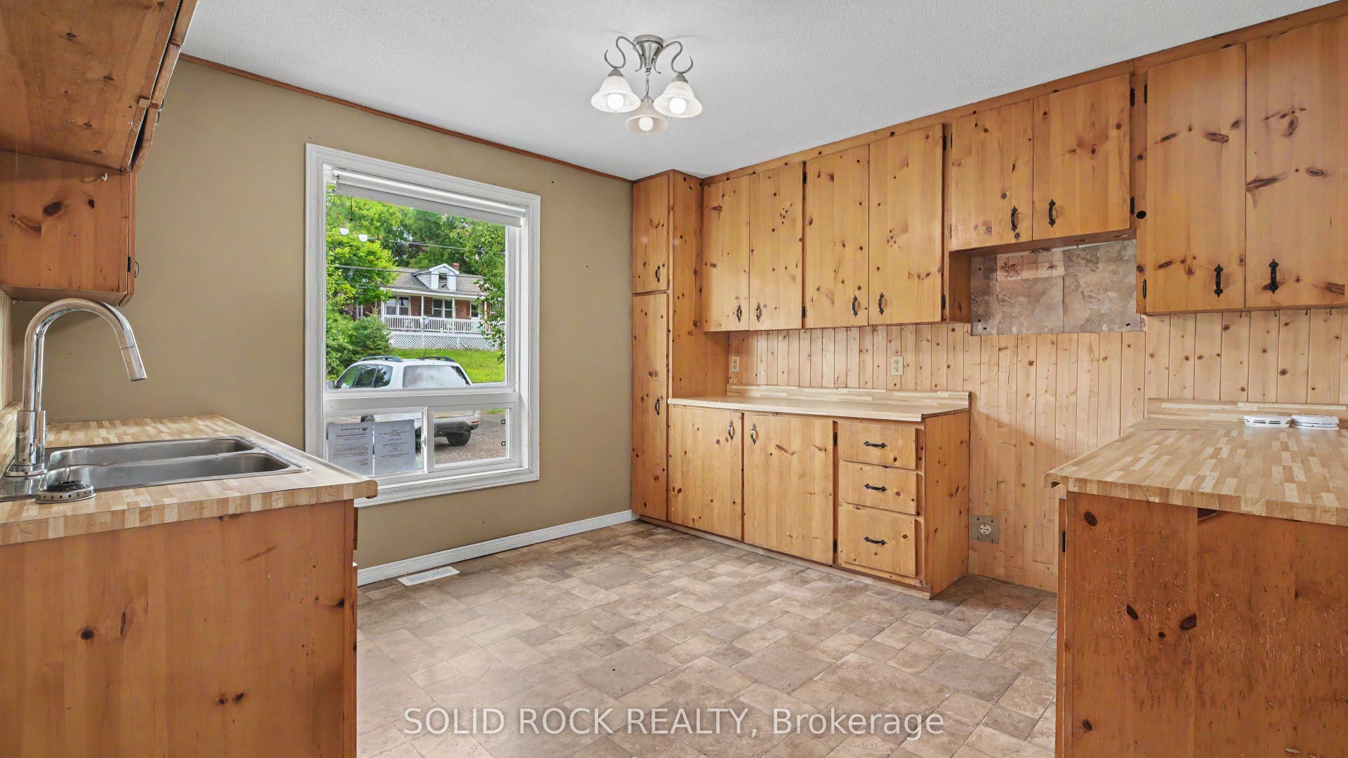Open concept kitchen