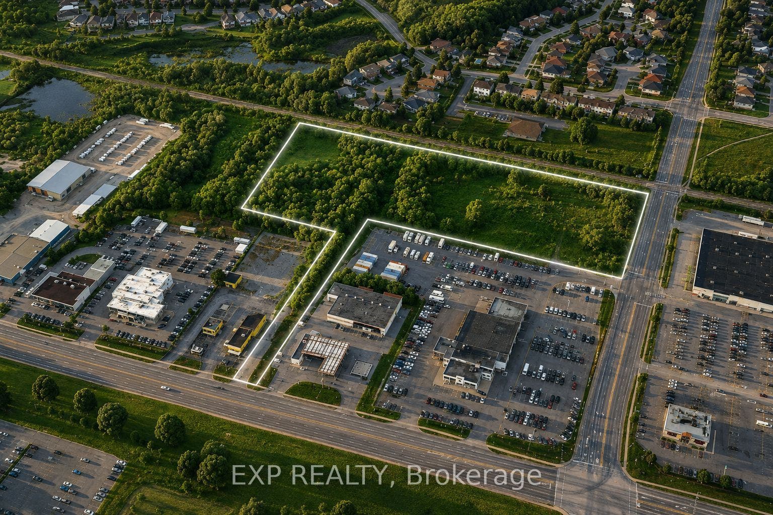 1400 Bath Road, Kingston, Frontenac ON K7M 4Y2 Approx. boundaries. Not a legal survey.