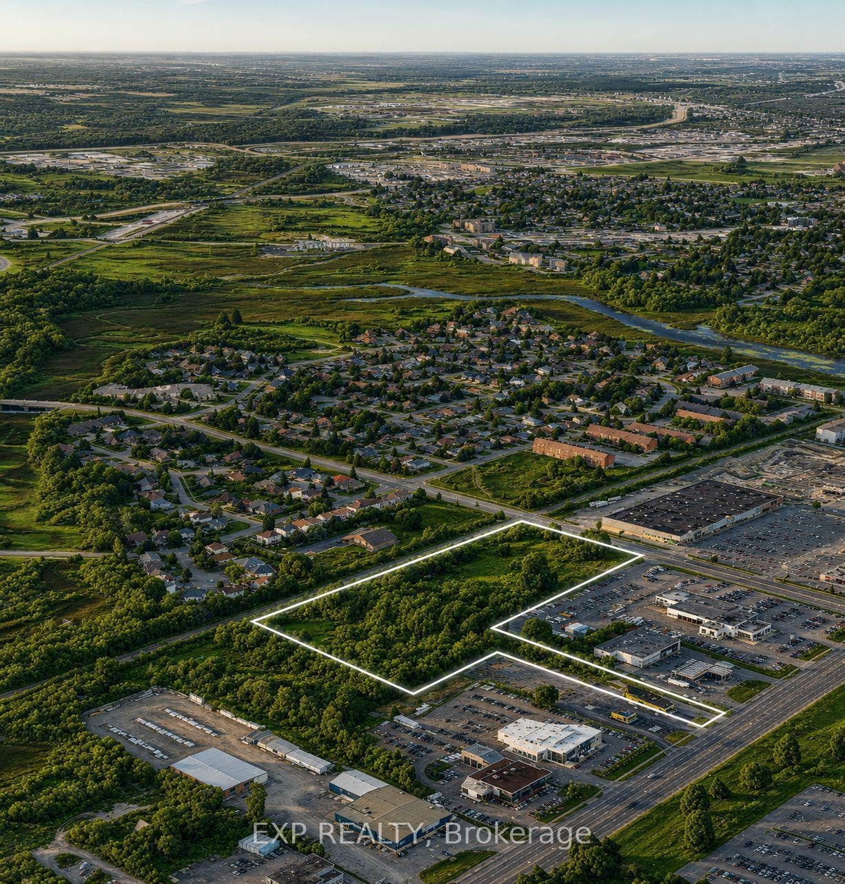 1400 Bath Road, Kingston, Frontenac ON K7M 4Y2 Approx. boundaries. Not a legal survey.