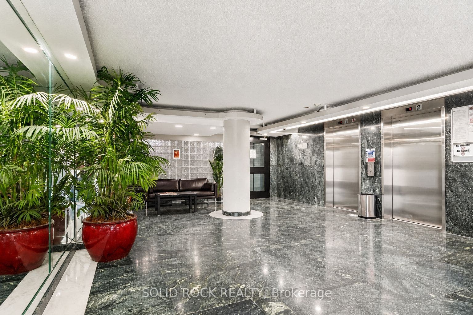 Foyer of building
