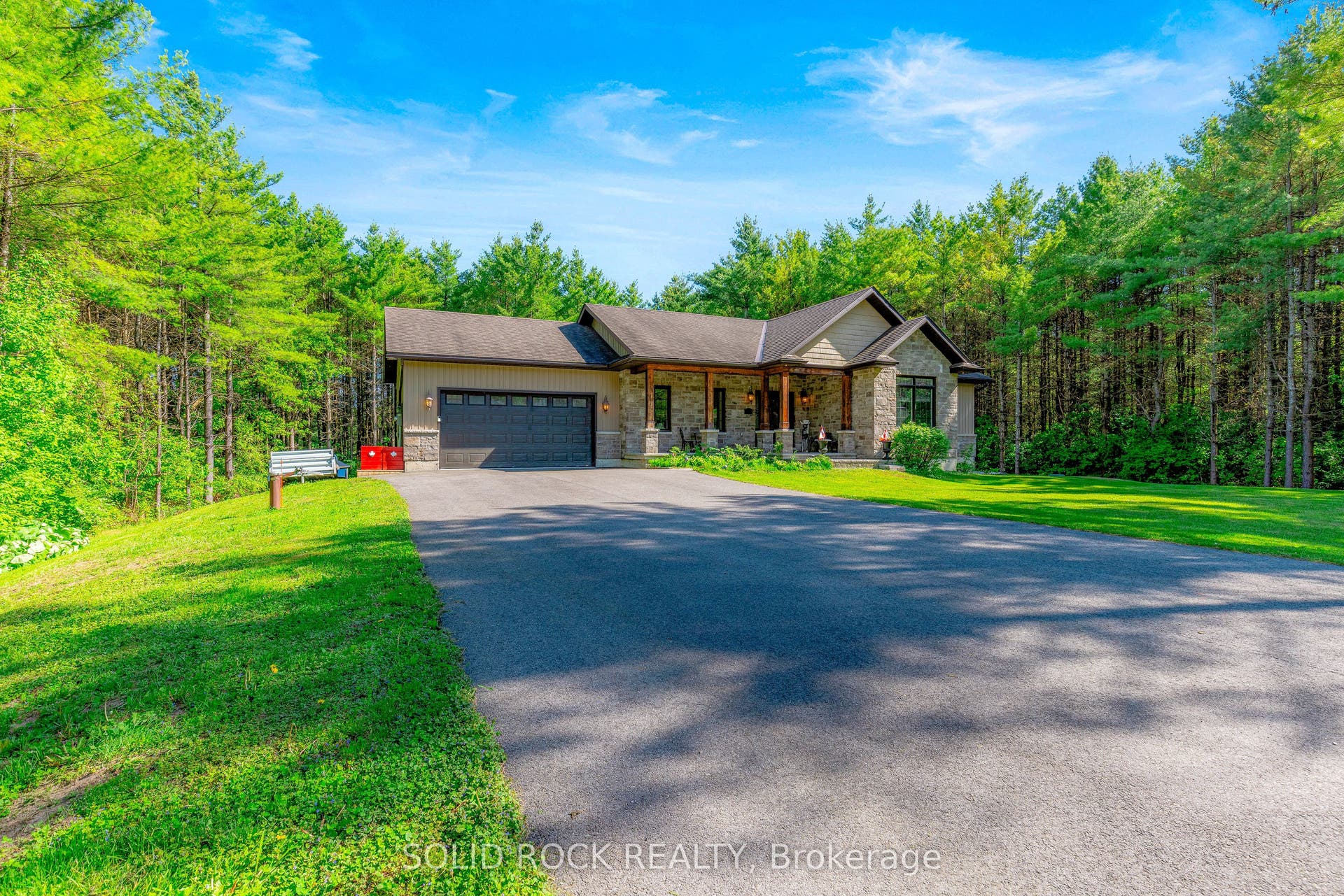717 Upper Oak Leaf Road, Athens, Leeds And Grenville ON K0E 1B0 Large driveway & double garage for ample parking.
