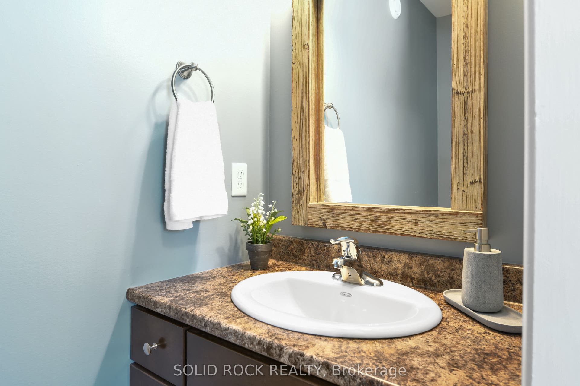 Main floor powder room