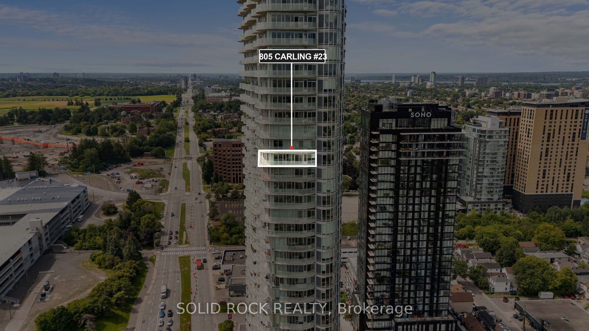 805 Carling Avenue, #2308, Dows Lake - Civic Hospital And Area, Ottawa ON K1S 5W9