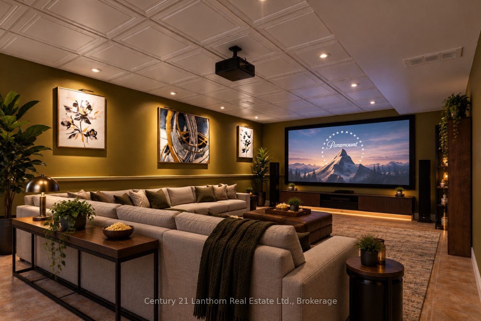 AI Concept Home Theatre
