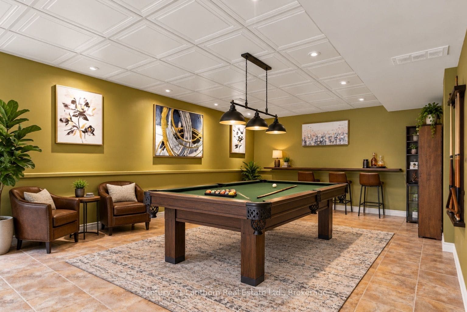 AI Concept Pool Room