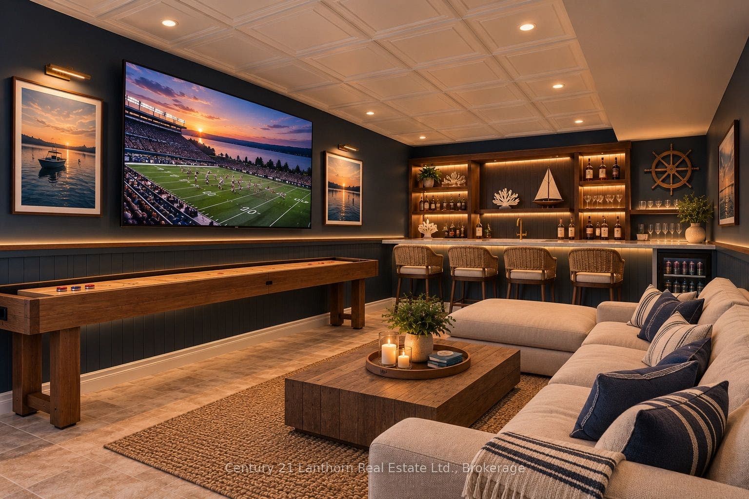 AI Concept Sports Bar
