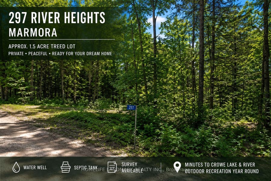 Property photo for 297 River Heights, Marmora And Lake, Hastings ON