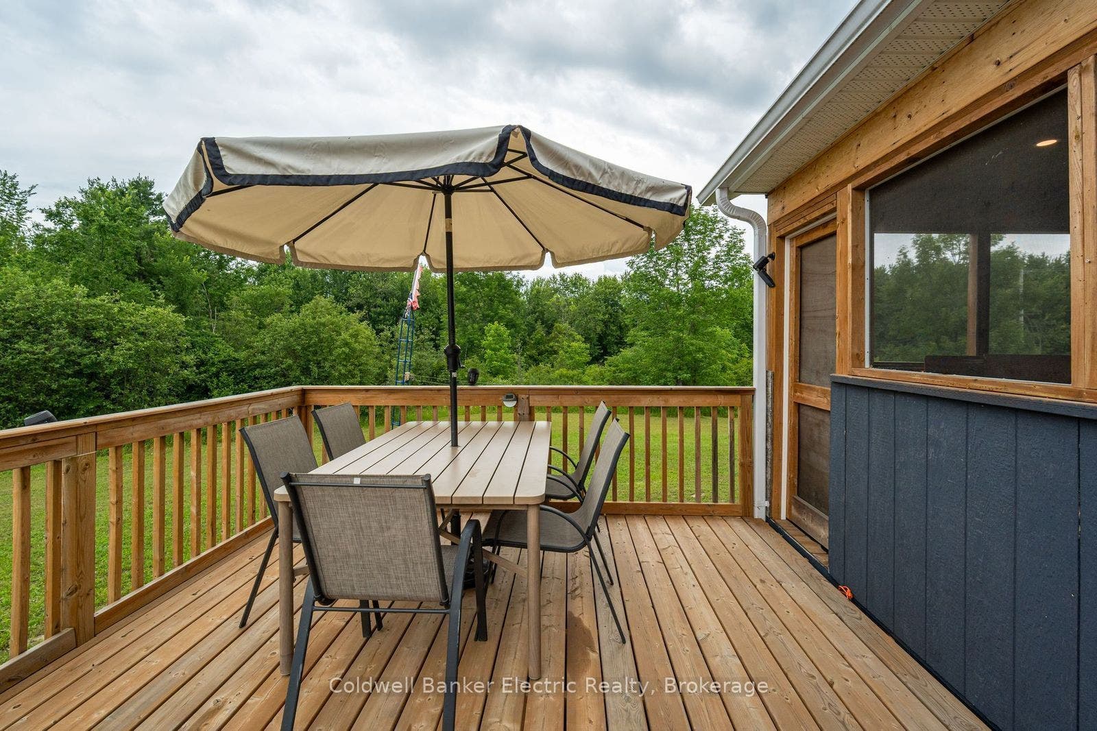 548 Tiffen Road, Marmora And Lake, Hastings ON K0K 2M0 Rear Deck