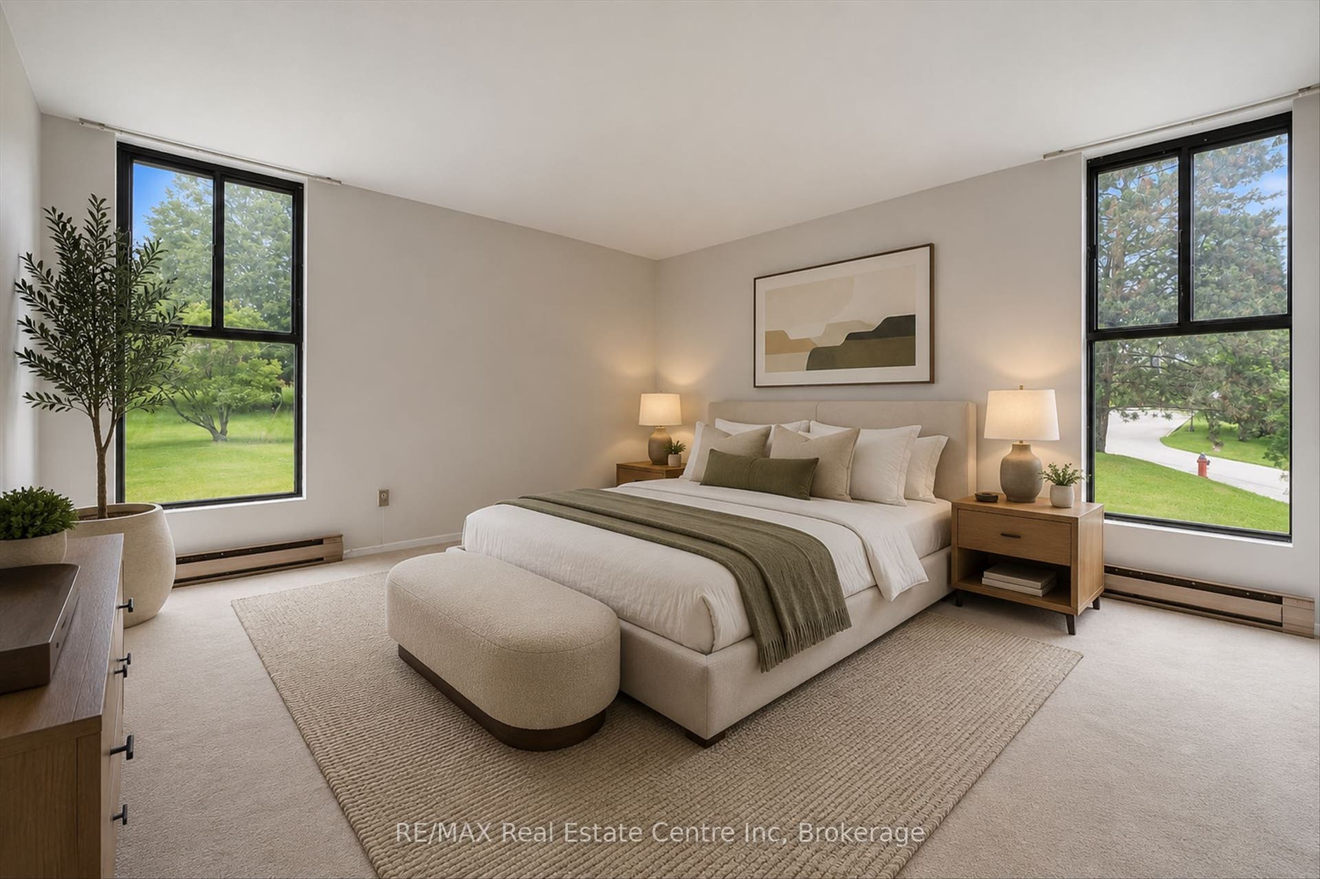 22 Marilyn Drive, #201, Guelph, Wellington ON N1H 7T1 Virtually Staged Primary Bedroom