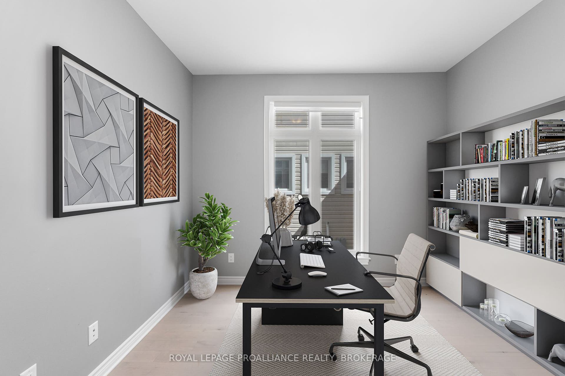 1374 Monarch Drive, Kingston, Frontenac ON K7P 0S2 Virtually Stage Main Floor Office.