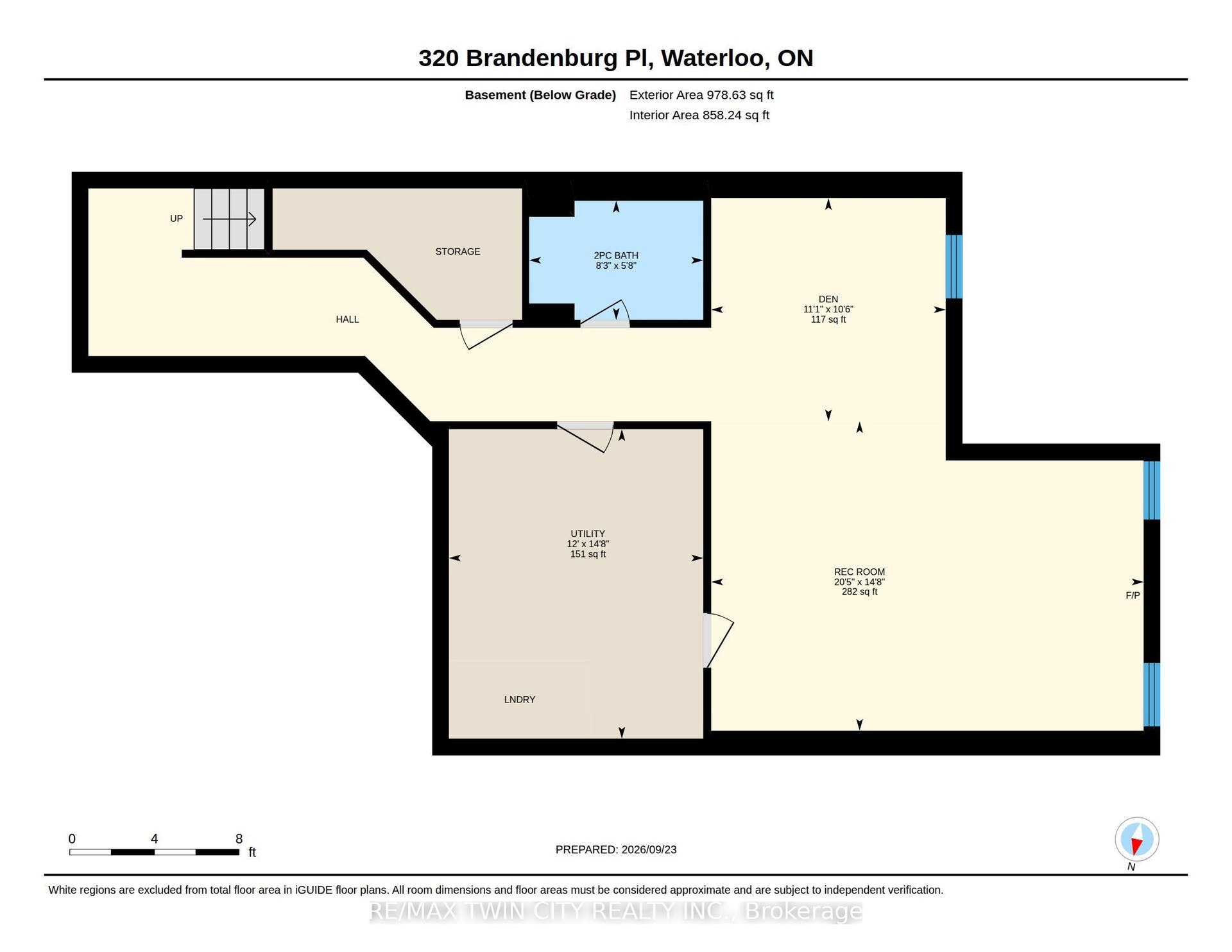 320 Brandenburg Place, Waterloo, Waterloo ON N2T 2Z1 320 Brandenburg Place, Waterloo, Waterloo ON N2T 2Z1
