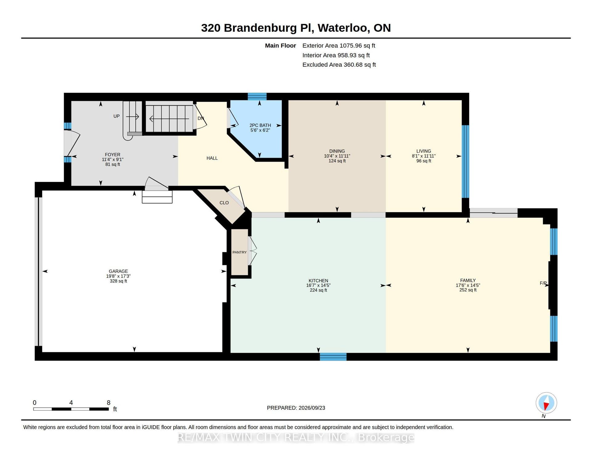 320 Brandenburg Place, Waterloo, Waterloo ON N2T 2Z1 320 Brandenburg Place, Waterloo, Waterloo ON N2T 2Z1